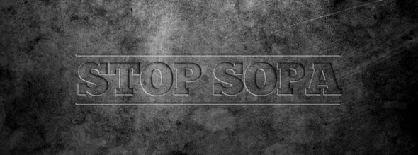 Stop SOPA Facebook Timeline cover