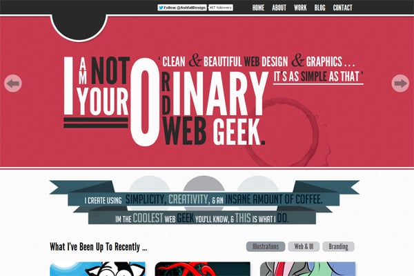 Inspirational Breakdown: 60 Typography-Driven Websites