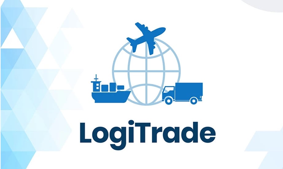 International Transportation and Logistics Company Business logo