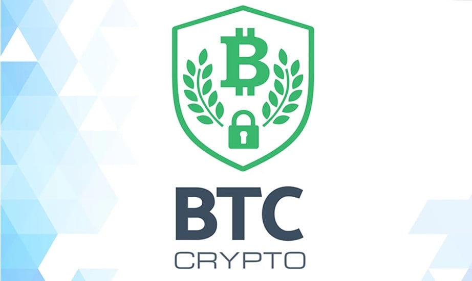 Bitcoin Trading Company Business Logo