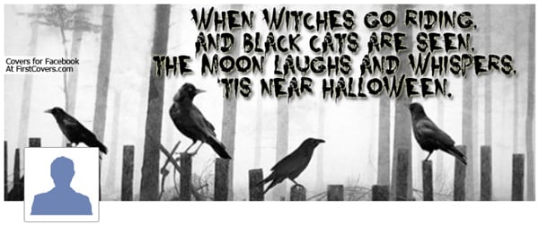 Halloween Qoute Facebook Cover