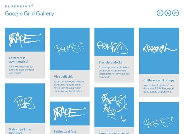 jQuery Grid Gallery Plugins - Plugin for Google Gallery