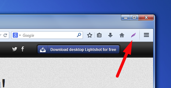 Firefox Screenshot Capture Addons - Lightshot