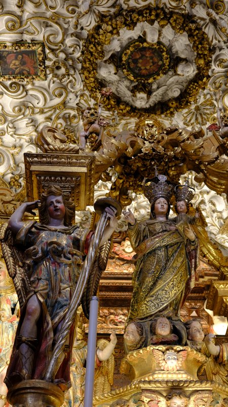 Gilded carving
