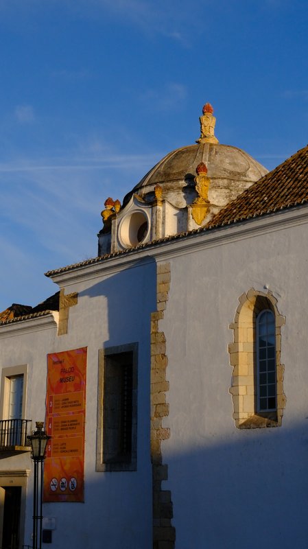 A dome in shadow