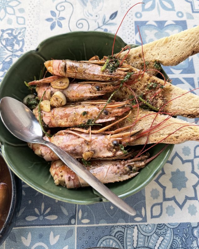 Fried shrimps